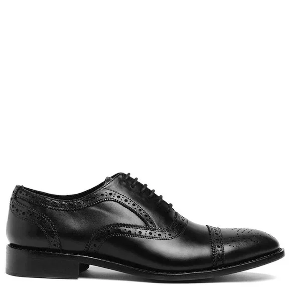 Anthony Veer Mens Ford Brogue Goodyear Oxford 9.5W